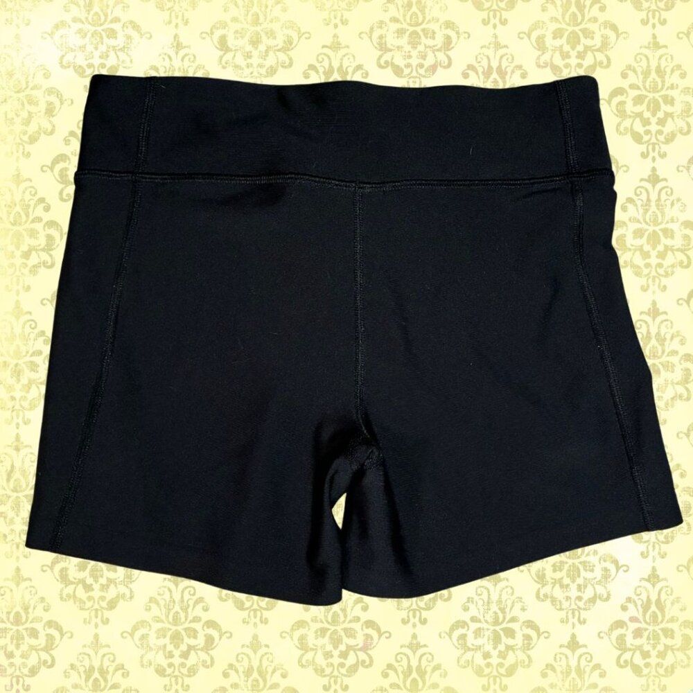 Under Armour Spandex Shorts Juniors Size XS/S Black - Picture 2 of 4